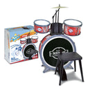 BATTERIA CLASSICA 4 ELEMENTI CON SGABELLO