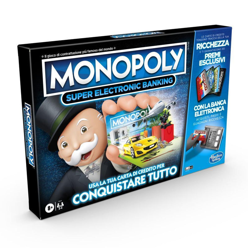 Hasbro Gaming Monopoly Super electronic Banking