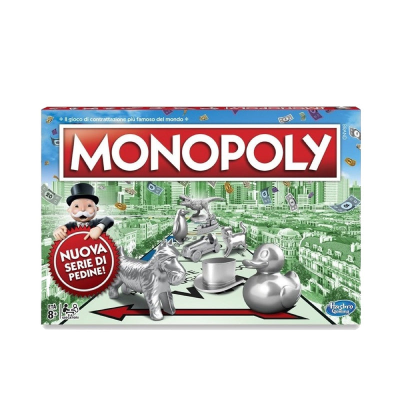 Hasbro Gaming Gioco da tavolo Monopoly Classico